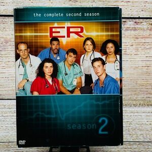 ER The Complete Second Season [DVD] Set Medical Drama TV‎ Show George Clooney